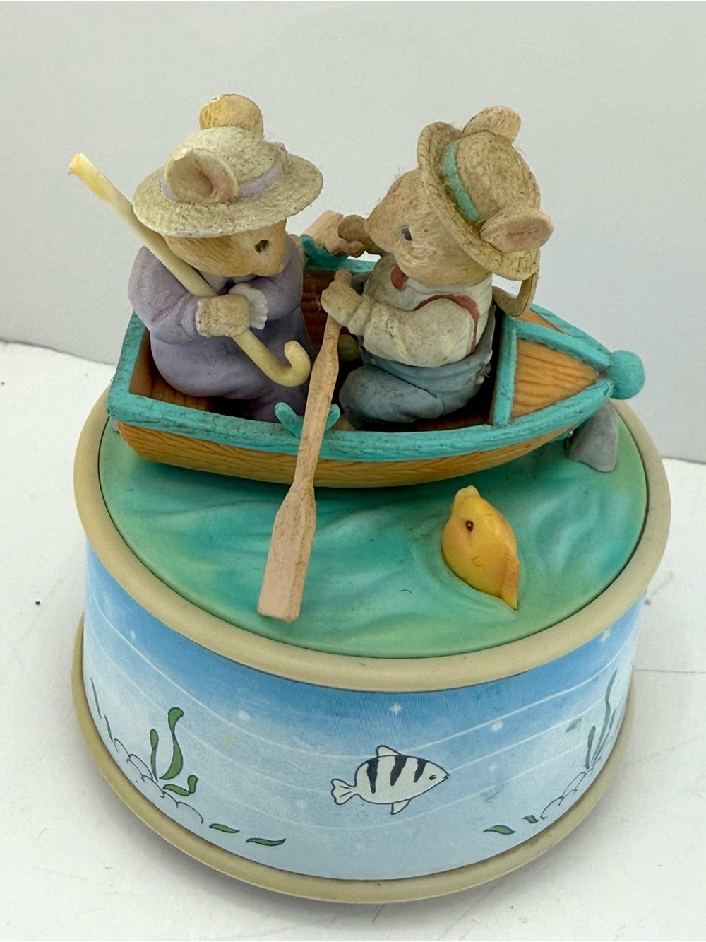 Enesco Little Love Boat "Let Me Call You Sweetheart" Vintage Mini Action Musical
